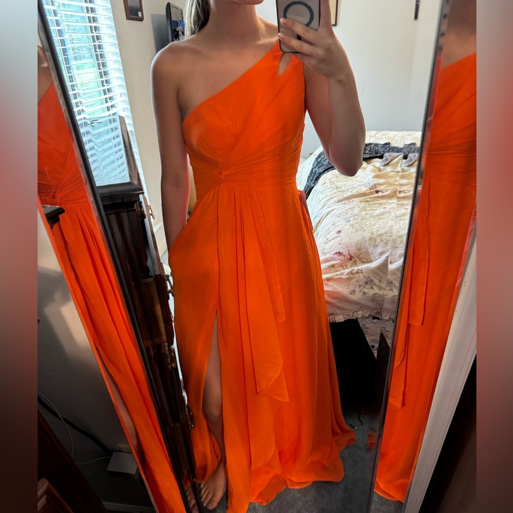One Shoulder Bridesmaid Dress